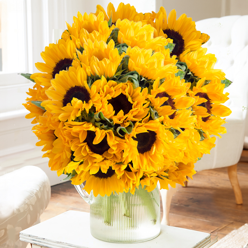 Simply Sunflowers Grande - Next Day Flower Delivery UK - Blossoming Gifts