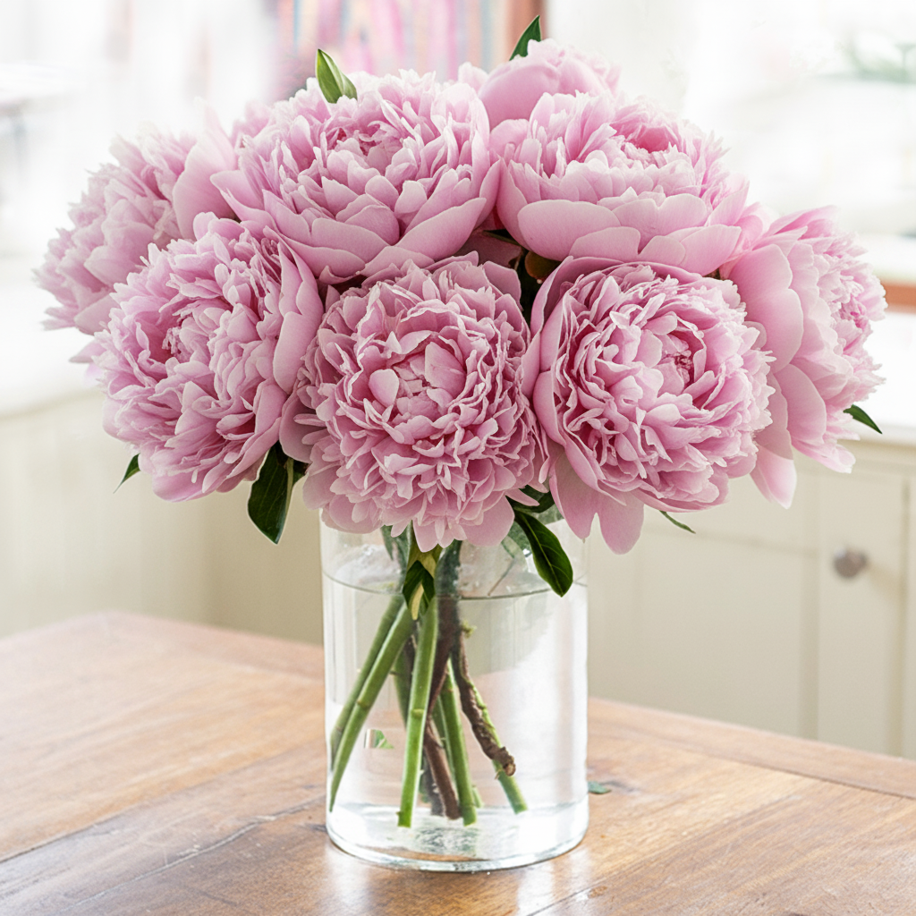 Pink Peonies & Free Chocolates - Peonies from 27.99 - Next Day Flower Delivery UK - Blossoming Gifts