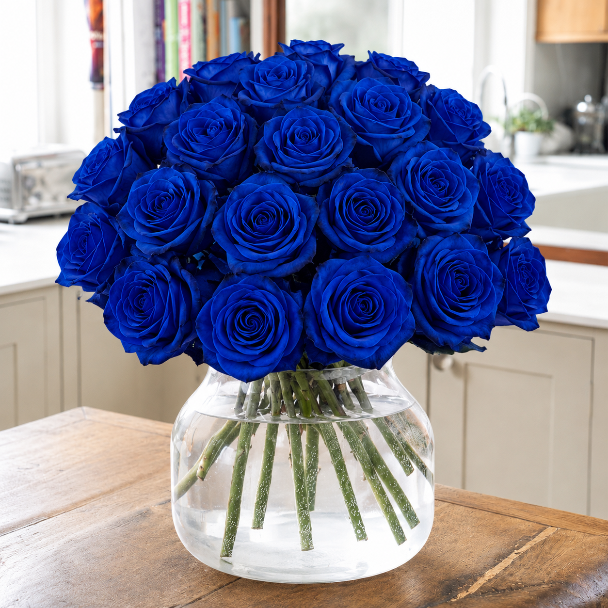 24 Blue Roses image