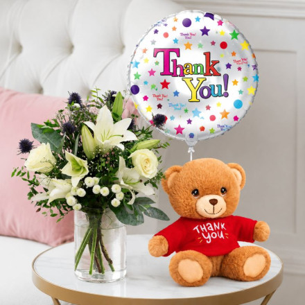 Blue Serenity, Keels Thank You Bear & Thank You Balloon