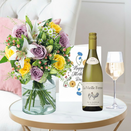 Cipriani, La Vielle Ferme White Wine (75cl) & Mother's Day Card Cipriani, La Vielle Ferme White Wine (75cl) & Mother's Day Card