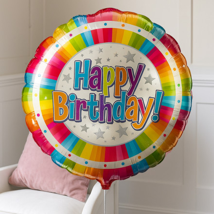 Happy Birthday Colourful Balloon Happy Birthday Colourful Balloon
