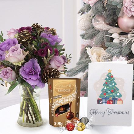 Purple Haze, Hand Cream & Nail Set (4x30g) & Christmas Card