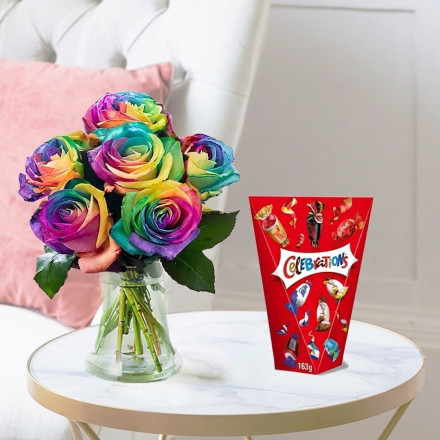 Rainbow Roses & Celebrations (163g)