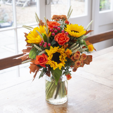Rustic Rose and Sunflowers Rustic Rose and Sunflowers