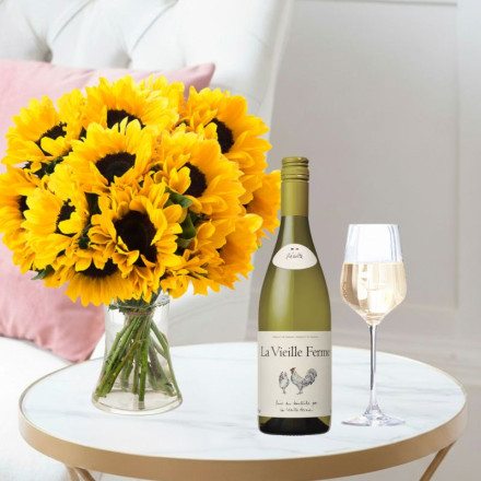Simply Sunflowers & La Vielle Ferme White (75cl) Simply Sunflowers & La Vielle Ferme White (75cl)