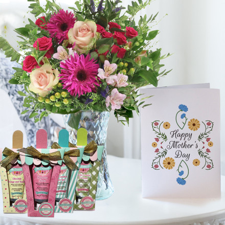 Mother's Day Melody, Hand Cream & Nail File Bundle Set & Mother's Day Card
