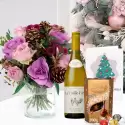 Purple Haze, La Vielle Ferme White (75cl), Lindor Assorted Truffles (200g) & Christmas Card