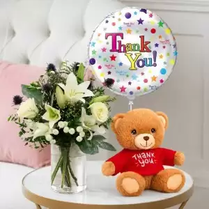 Blue Serenity, Keels Thank You Bear & Thank You Balloon