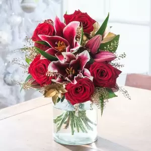 Golden Rose & Lily
