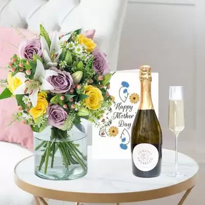 Cipriani, Prosecco Adalina (75cl) & Mother's Day Card 
