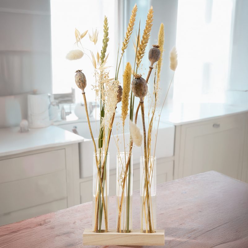 Dried Flower Bouquet - Natural Whites Letterbox - Letterbox Dried Flowers - Next Day Flower Delivery UK - Blossoming Gifts