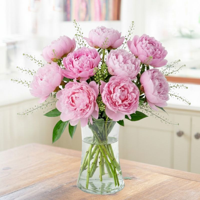 Pink Peonies - Next Day Flower Delivery UK - Blossoming Gifts