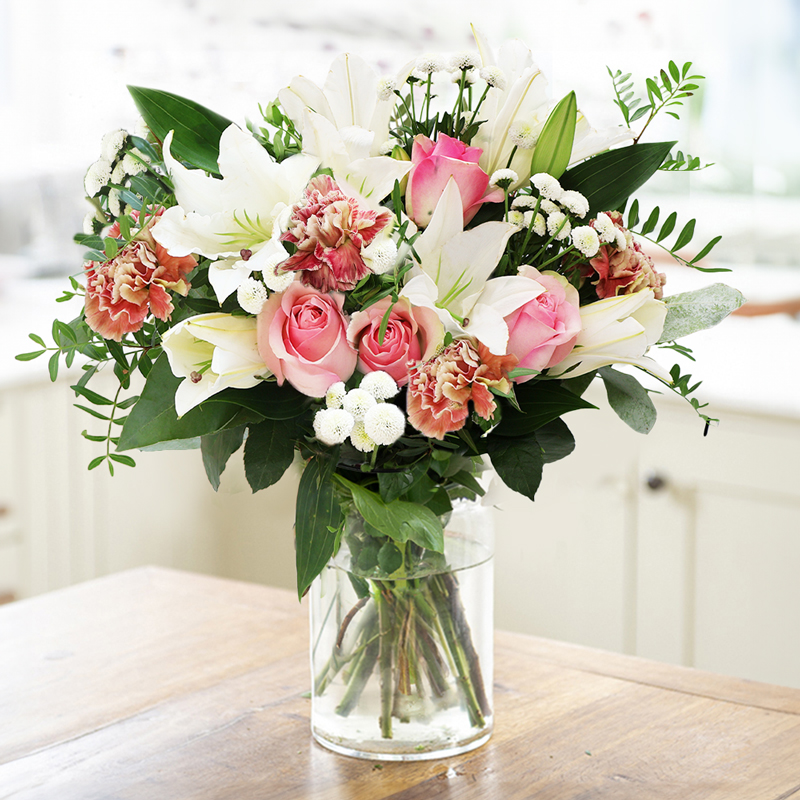 Pink Purity Grande - Next Day Flower Delivery UK - Blossoming Gifts